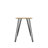 Jackie Writing Desk with Metal Hairpin Legs & Engineered Wood Top-349058000