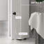 Armoire de rangement haute avec tablettes ouvertes