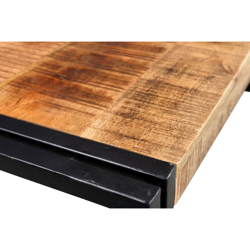 Table basse du chariot Knox, H 18 po x L 42 po x L 20 po