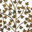 Décoration murale en forme d'arbre en métal