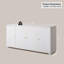 Meuble télé moderne avec rangement et console multimédia pour téléviseur de 75 po ou moins-556413903