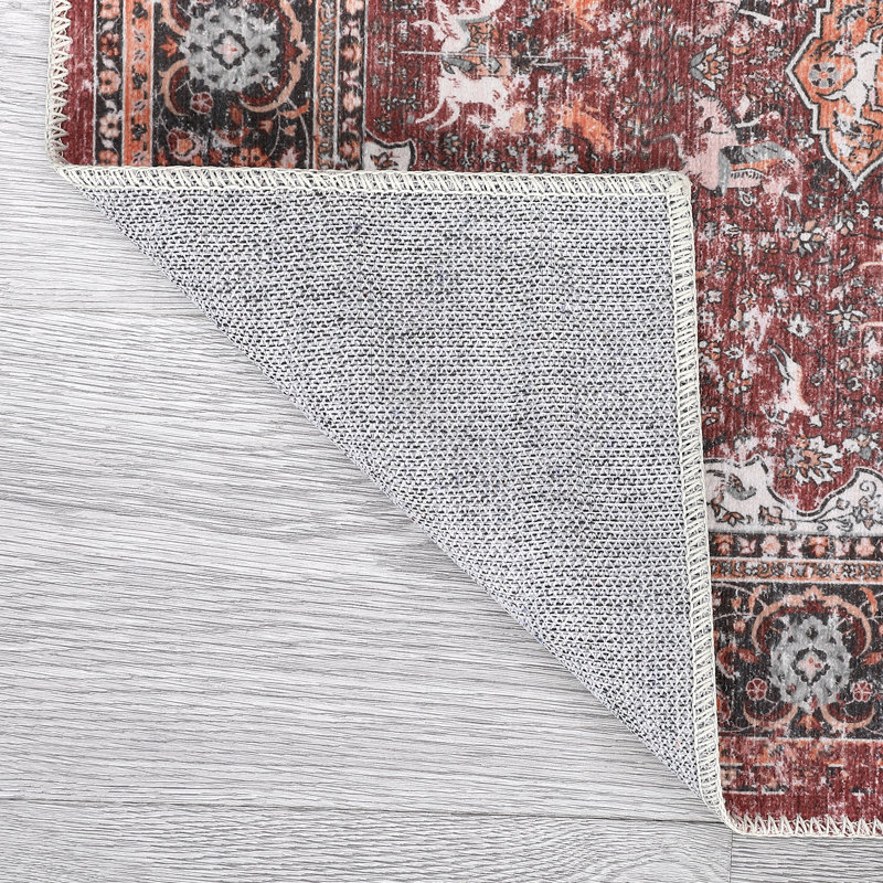 Tapis Clervius avec envers antidérapant, Tapis de couloir 2 pi x 6 pi