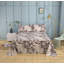  Drap-housse floral en satin de microfibre-916884992