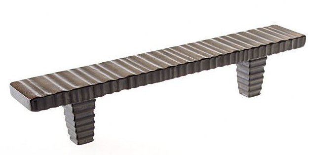 Forged 3 3/4" Center to Center Bar Pull, Antique Brass