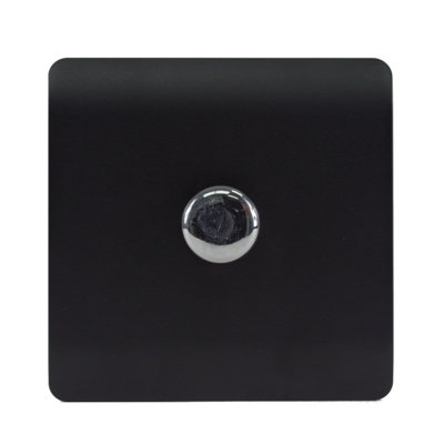Trendi Switch 1 Gang 1 or 2 way 100w Rotary LED Dimmer Light Switch