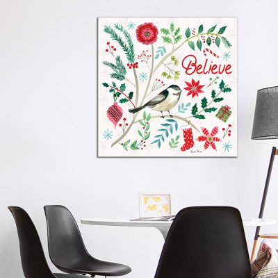 Cheerful Holiday II by Farida Zaman - Wrapped Canvas Painting