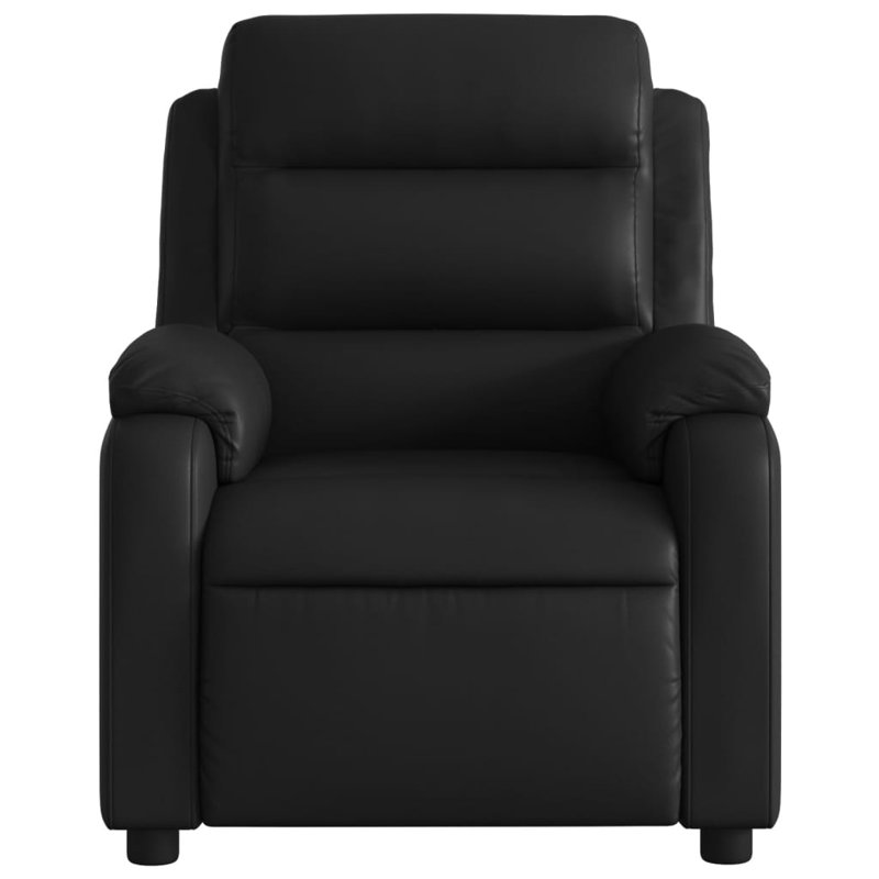 Fauteuil de massage, Similicuir noir