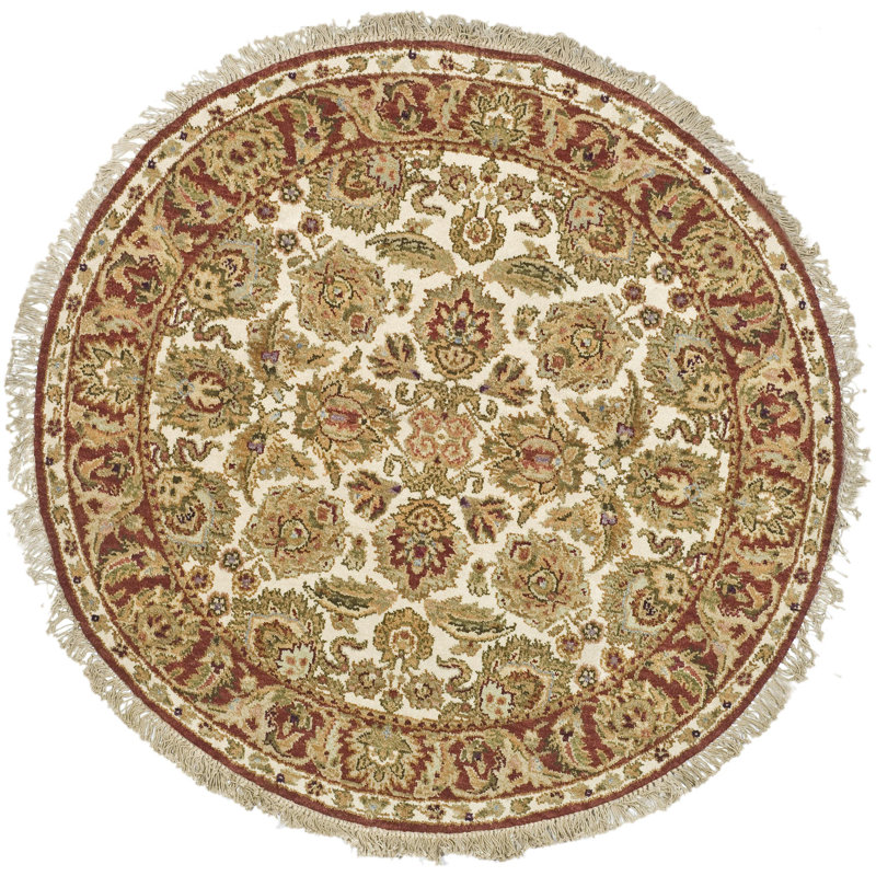 Tapis oriental en laine Magill, Rond 8 pi