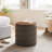Modway Mezzo 17.3" Wide Round Storage Ottoman-97667383