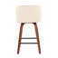 Tabouret de comptoir pivotant 25,5 Arabelle