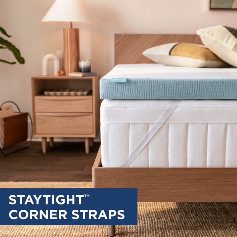 TEMPUR-Adapt Cooling 3" Memory Foam Mattress Topper, Full/Double