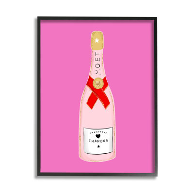 Cadre flottant amusant rose champagne par House of Lulu