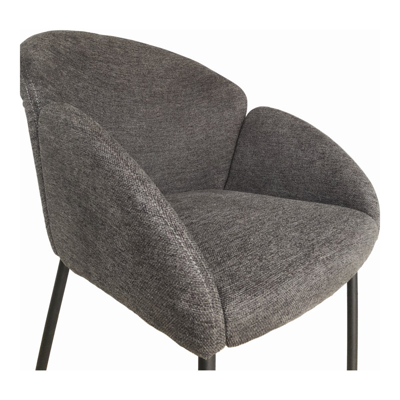 Upholstered Arm Chair, Gray