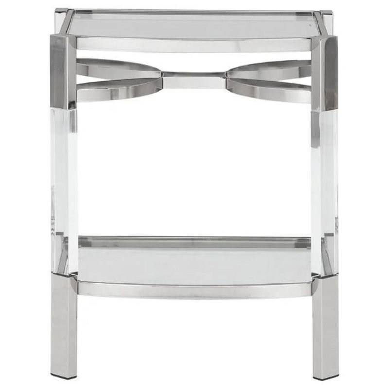 Chaseton Glass Top End Table
