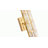 Transitional 9 Light Gold Crystal Wall Sconce