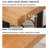 Retro industrial-style rectangular solid wood-644193676