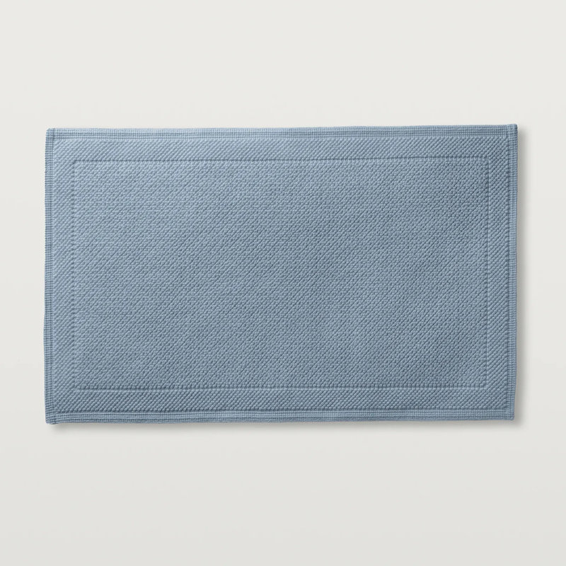 Cosima Bath Rug, Hydrange, Single Piece- 34" L x 21" W