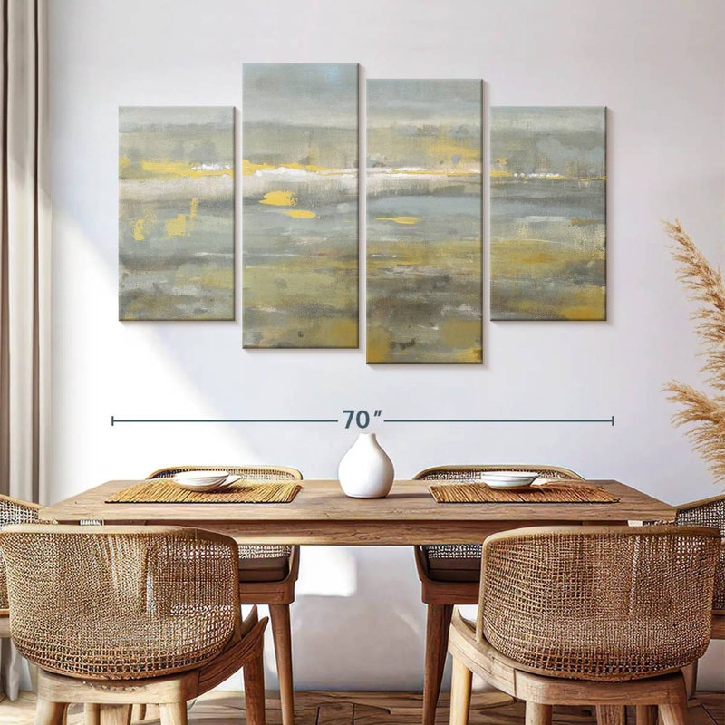 Avery Neutral Field, 42" H x 68" W