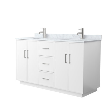 Ensemble de meuble-lavabo double 60 po Elan TK