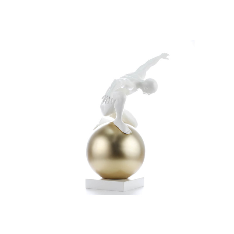 Skulptur "Innere Balance" Ashlynd, White