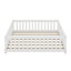 Queen Floor Bed With Safety Guardrails-113029312