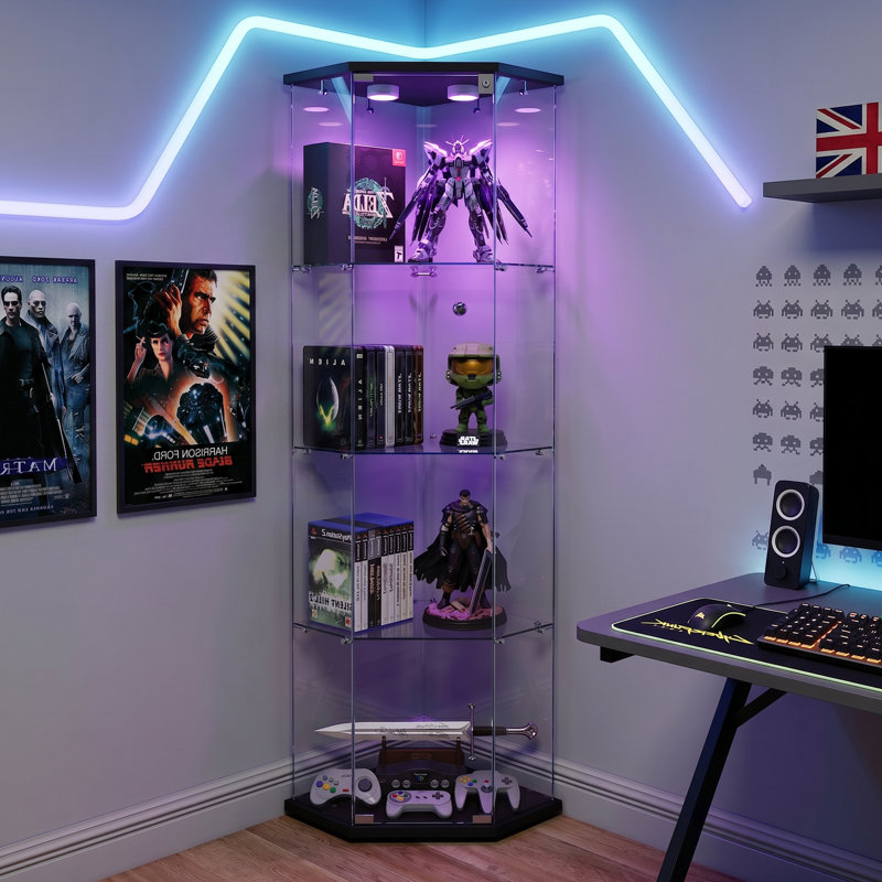 Display Cabinet, Black