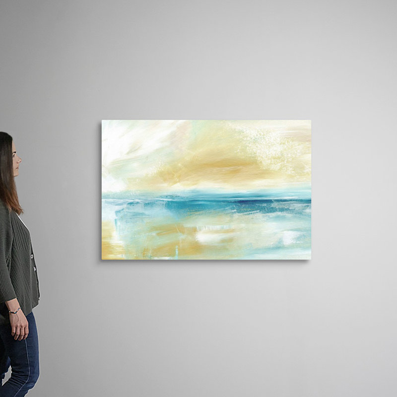 Reproduction d’art sur toile « rêveuse » par Caitlin Dundon, Toile tendue, H 32 po x l 48 po x P 1,25 po