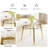 Glass Top Dining Set-1471521278-1471521272-1471521277
