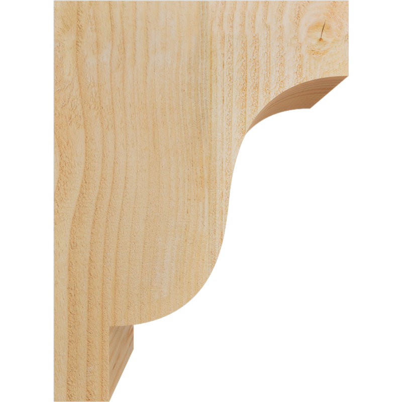 Sapin Douglas, corbeau brut, l 6 po x P 12 po x H 16 po, Sciage brut, H 16 po x l 6 po x P 12 po, Sapin de Douglas
