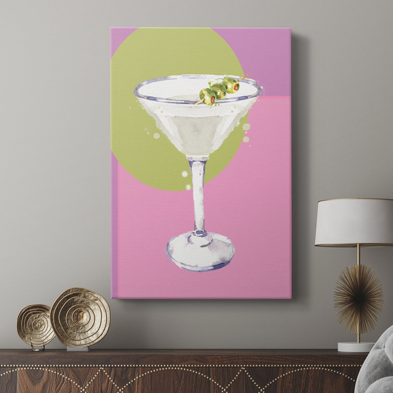 Martini - Cavas enveloppés de galerie, H 48 po x l 32 po
