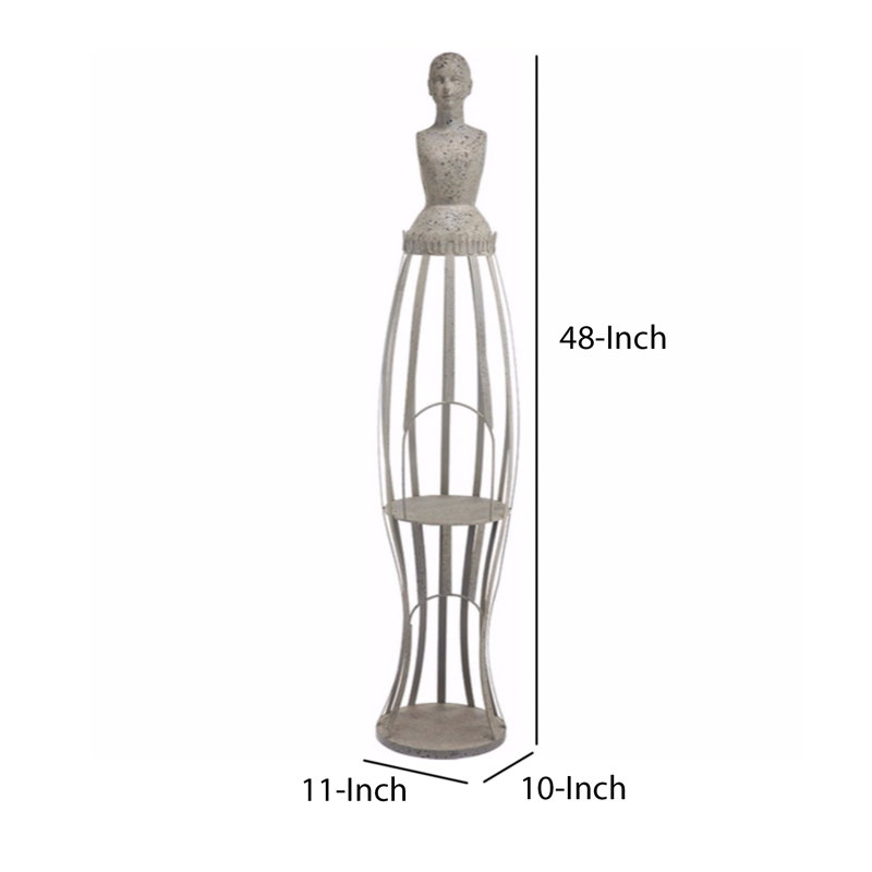 Statue grise mannequin