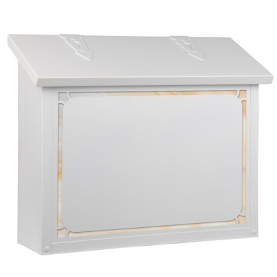 Monarch Metal Wall Mounted Mailbox