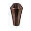 Vase sculptural en métal sculpté pour salon-712236725