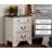 Farmhouse Wood Nightstand With Built-In Charging Station,3-Drawer End Table For Bedroom, Living Room,Entryway-552574894