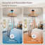 Ventilateur de plafond avec cage Boho
