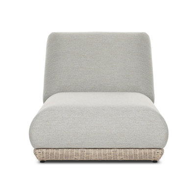 Evander Outdoor Chaise Lounge