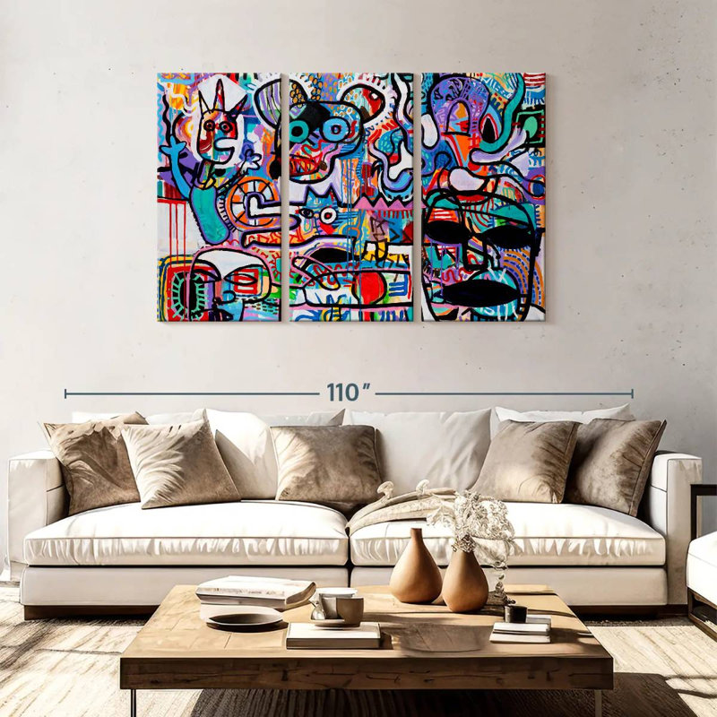 Kelan Cavecophony, 48" H x 74" W