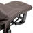 Massage Recliner Chair With Ottoman, 360° Swivel Recliner And Footstool, 10 Point Vibration, PU Leather Reclining Chair With Side Pocket And Remote Control (Chair)-2097269302