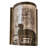 Jaiza Steel Flush Mounted Sconce
