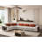 Beige L-Shaped Armrest , & Comfortable, 5 With Armrest, Base,