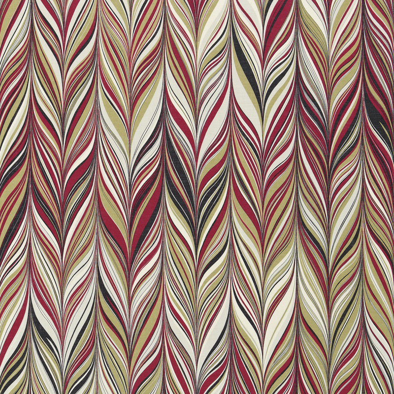 Tissu Schumacher x Mary Mcdonald, Rubis