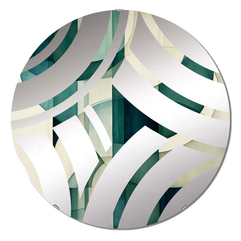 Miroir décoratif Klaeo, 23,6 po x 23,6 po