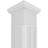 Craftsman Classic Cedar Park Square Non-Tapered with Tuscan Capital & Tuscan Base Fretwork Column-70772572