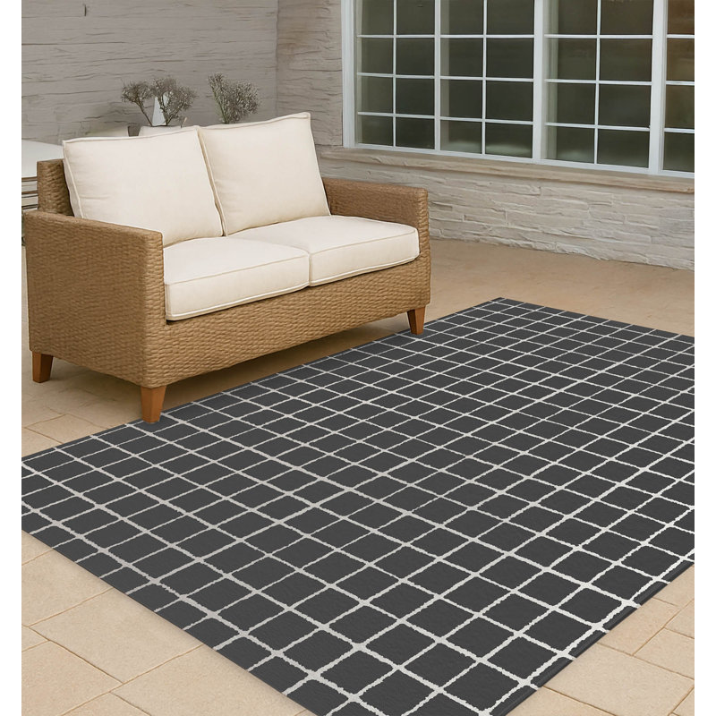 Tapis d'extérieur antidérapant Rebar, Rectangle 4pi x 6 pi