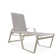 Holna Outdoor Rust-Resistant Metal Chaise Lounge