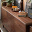Armoire d'appoint en noyer massif