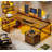Keon U-Shaped Computer Desk with Power Outlet-801647122