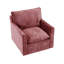 Fauteuil pivotant en chenille de 92 cm de large (ensemble de 2)-134210532