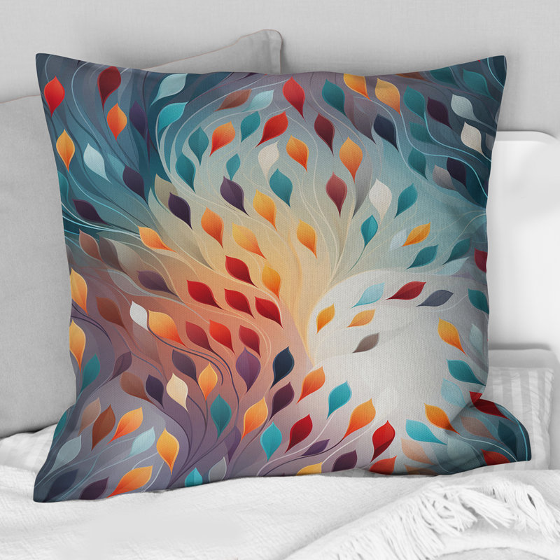 Coussin méditation cœur, H 18 po x l 18 po