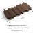 Natural Wood Wall Mounted Coat Rack With Flip Down Hooks - Handmade Solid Wood Entryway Storage With Magnetic Design - Minimalist Wall Art Hook For Home Decor-546260803